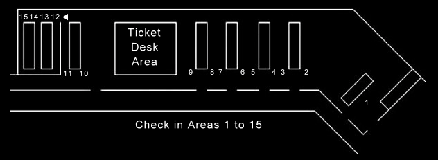 Airport Malpensa Terminal 1 Map Level 2